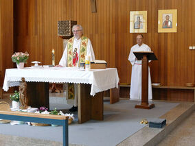 Patronatsfest in der St. Elisabeth Kirche in Merxhausen (© Karl-Franz Thiede)